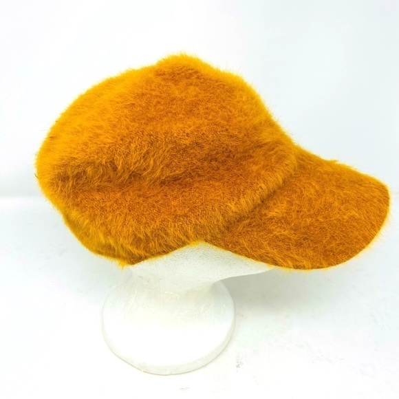 Angora Blend Gold Baseball Style Hat OS - Picture 1 of 7
